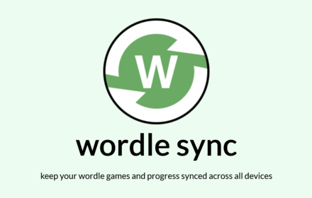 wordle sync small promo image