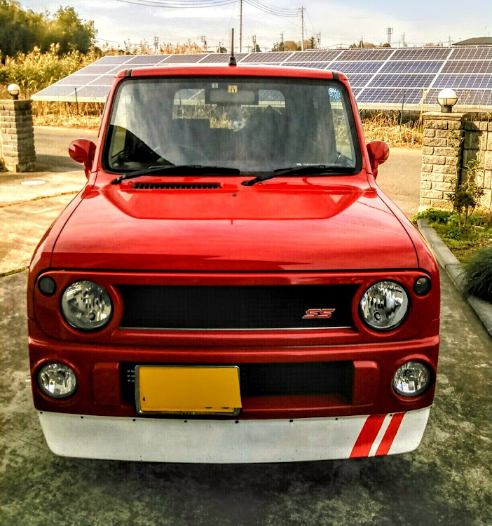 アルトラパンの愛車の表情・ミリタリー仕様・エイジング塗装・エイジングペイント・キャル仕様に関するカスタム事例の投稿画像2枚目