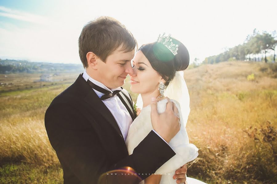 Wedding photographer Yulya Vlasova (vlasovaulia). Photo of 20 October 2014