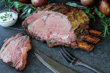 Smoked Prime Rib