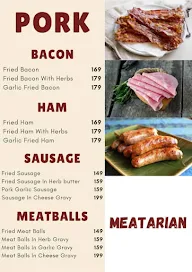 Meatarian menu 1