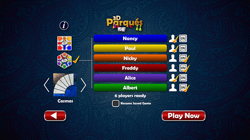 Screenshot 3D Parqués Lite