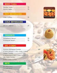 Mr & Mrs Idli menu 4