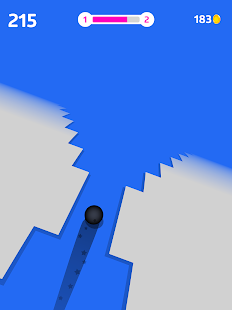 Rapid Roller - Minimalistic color road Screenshot