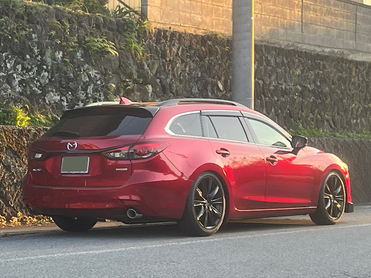 MAZDA6の車高調整・MAZDA6・ホイールかえたい・写活の秋に関するカスタム事例の投稿画像3枚目