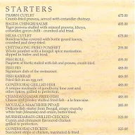 6 Ballygunge Place Take Away menu 6