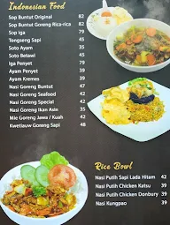 Marcoffee Bistro menu 1