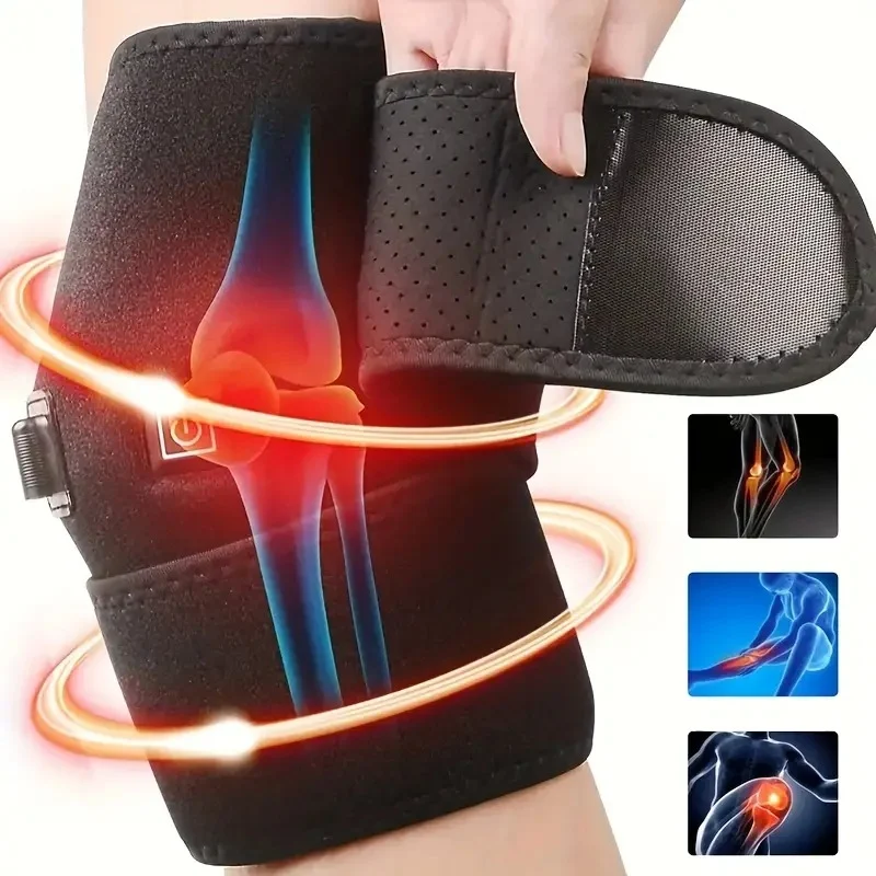 Masseur Vibrant Physiothérapie à Compression Chauffante pour Bras, Épaule et Bras, Soulagement de la Douleur et Détente.