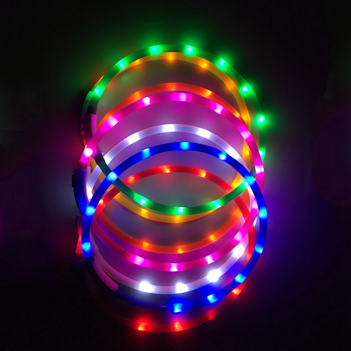 Title 2, Luminous and Bright Warning Collar Cut To Lengt...