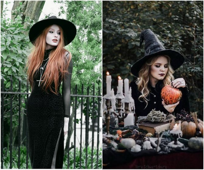 Witchcraft Beauty: Homemade Halloween witch costume 6