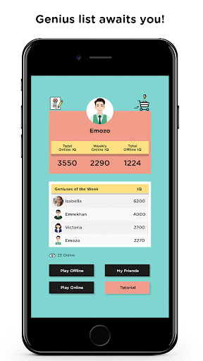 Screenshot Math Genius: Online Brain Game