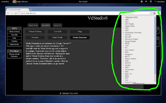 VdStudios Media Extension