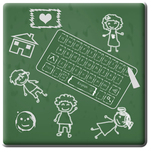 Download Chalk Board Keyboard Theme For PC Windows and Mac