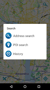 Map of Washington, D.C offline - náhled