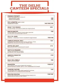 The Delhi Canteen menu 7