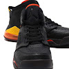 jordan mars 270 black/black-team orange-amarillo