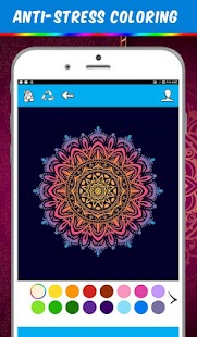 Mandala Coloring Games Screenshot