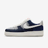 women's air force 1 '07 lv8 blue void / blackened blue / pale ivory / summit white