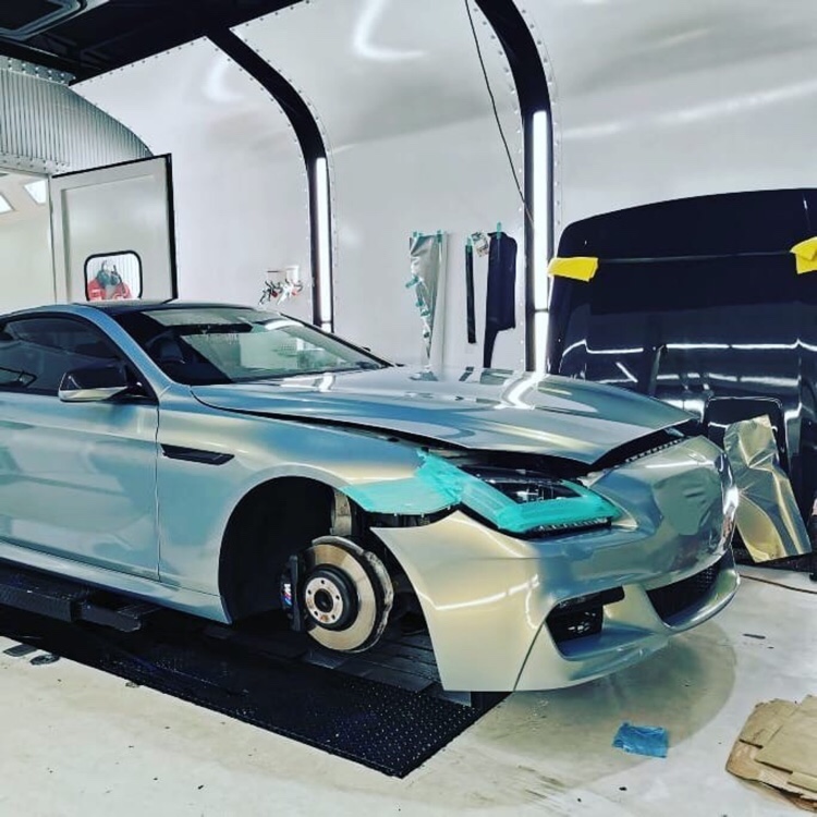 6シリーズ クーペのラッピング・bmw・ボルト数本あまる。に関するカスタム事例の投稿画像9枚目