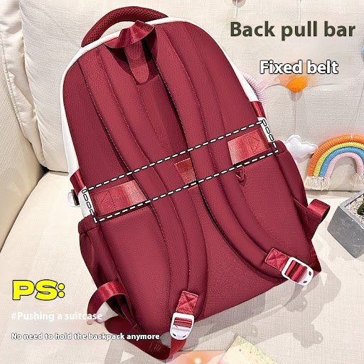 Title 4, Lightweight Simple Large Capacity Backpack Perf...