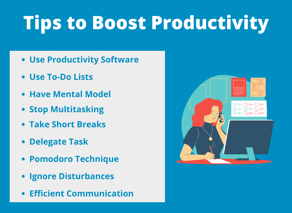 10 Productivity Boosters for a More Efficient Workflow