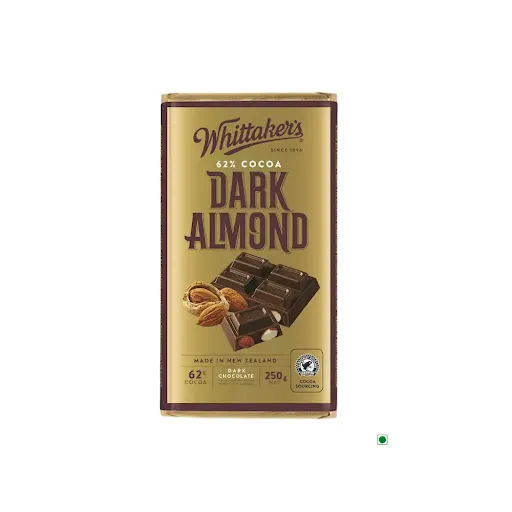 Whittakers Dark Almond Bar [250 Grams]
