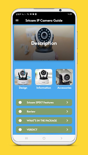 Screenshot sricam ip camera guide