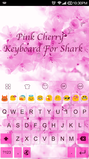 Pink Flower -Kitty Keyboard