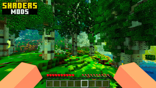 Screenshot Shader Packs for Minecraft PE