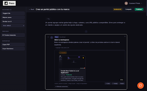 Paso screenshot 2