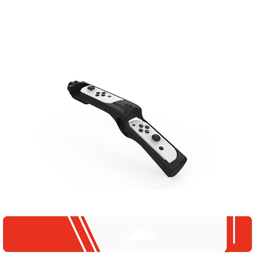 Title 2, Left And Right Handle Shooting Game Gunstock en...