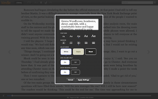 Kindle Cloud Reader