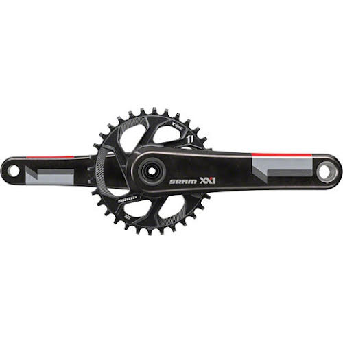 SRAM XX1 156mm Q-Factor GXP Crankset with X-Sync 32T Chainring