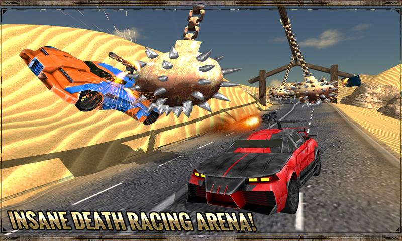 Desert Death Racing Fever 3D Screen 2