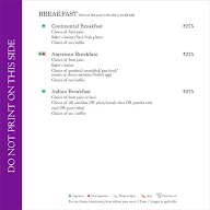 Unwind Bar- Country Inn & Suites By Carlson menu 3