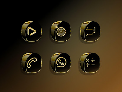 Gold - Icon Pack exclusive theme(圖6)-速報App