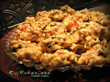 Easy Spirited Fruitcake Cookies