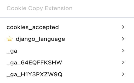 Cukie : Most flexible cookie copy extension screenshot 2