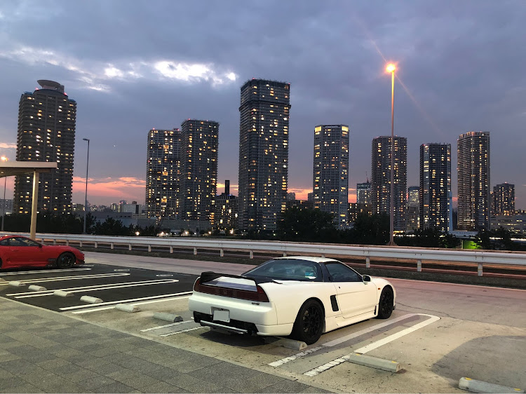 NSXのお散歩・辰巳第二PA・考え事・慣らし・夕方に関するカスタム事例の投稿画像1枚目