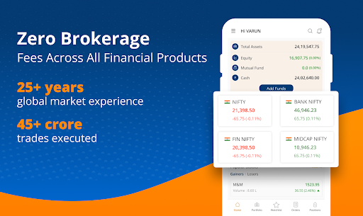 mStock: Demat & Stock Trading screenshot #0