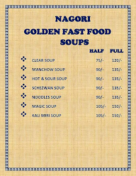 Nagori Golden Fast Food menu 8