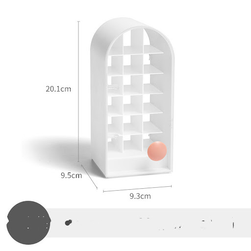 Title 2, Desktop Finishing Dust-proof Lip Glaze Shelf Wi...