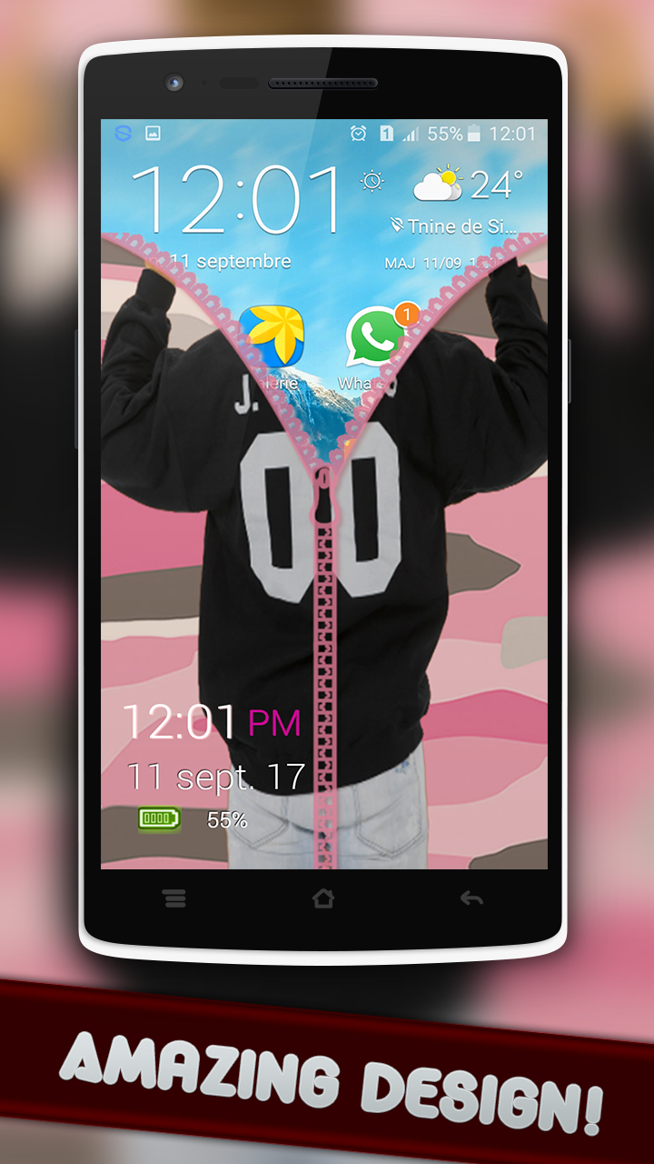 Jake Paul Zipper Lock Screen HD Screen 3