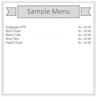 Mahadeva Chaat Bhandar menu 1