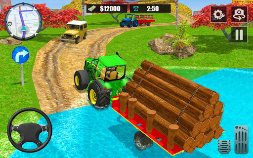 Offroad Transport Tractor Game