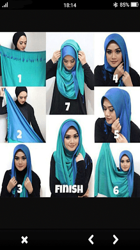 لفات حجاب رائعة 2019 بالخطوات