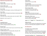 Chal Junction menu 1