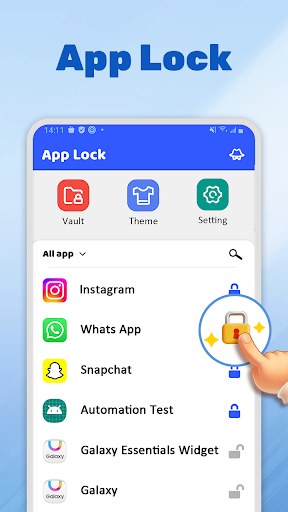 Screenshot AppLock- Password, Fingerprint