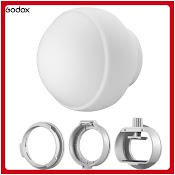 Bộ Thiết Bị Khuếch Tán Godox Ml - Cd15 Với 3 Đầu Chuyển Đổi Cho Đèn Flash Chụp Ảnh Studio