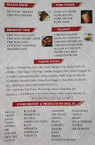 De Meats menu 2